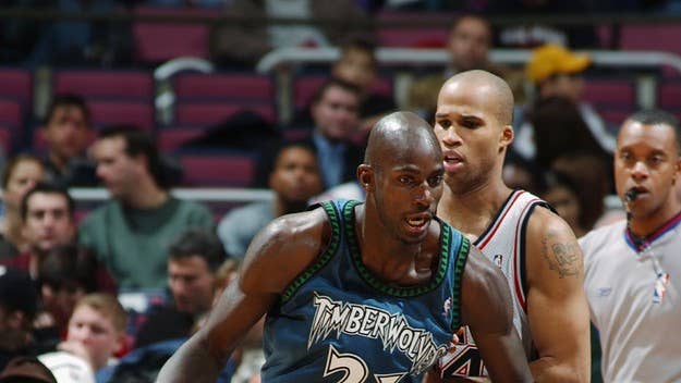 Kyrie Irving’s former teammate and current ESPN analyst, Richard Jefferson, decided to remind fans what kind of player Kevin Garnett was on the court.