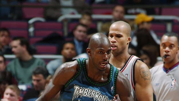 Kyrie Irving’s former teammate and current ESPN analyst, Richard Jefferson, decided to remind fans what kind of player Kevin Garnett was on the court.