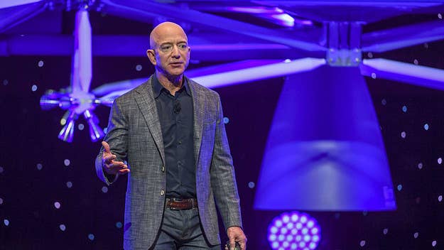 Petition are calling to stop Amazon founder Jeff Bezos from returning to Earth when he goes to space with his aerospace company Blue Origin in July. 