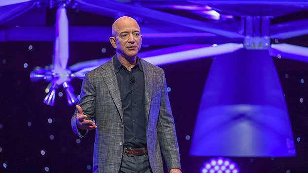 Petition are calling to stop Amazon founder Jeff Bezos from returning to Earth when he goes to space with his aerospace company Blue Origin in July.
