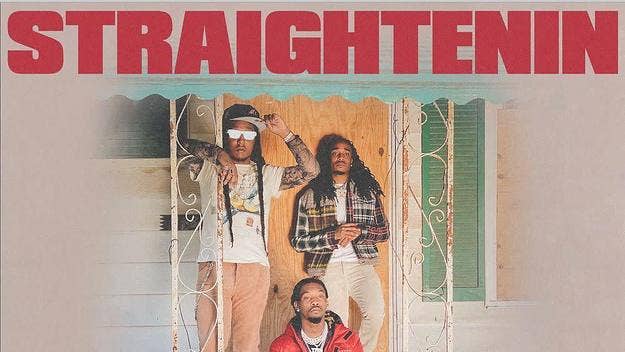 Migos return to deliver their first song together in over a year with "Straightenin" as fans wait for news about their next album, 'Culture III.'