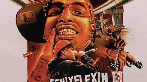 Shoreline Mafia's Fenix Flexin unleashes his debut mixtape, 'Fenix Flexin Vol.1,' featuring appearances from Drakeo the Ruler, Rob Vicious, and others.