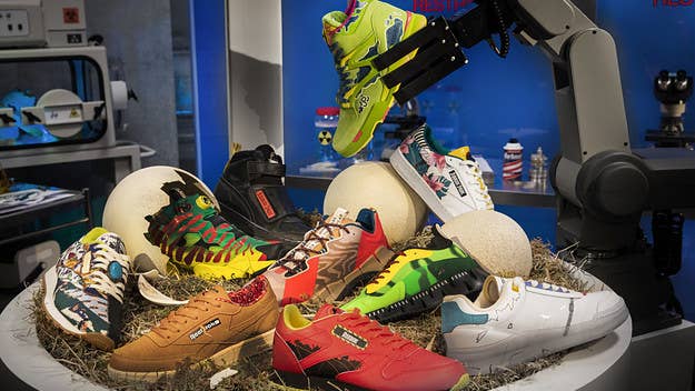 A new 'Jurassic Park' themed Reebok collection just released. We spoke with Reebok's VP of footwear design, Bryan Cioffi, for the full story on the new collab.