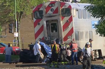 Train Accident in Chicago