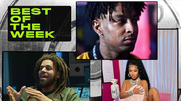 The best new music this week includes songs from J. Cole, 21 Savage, Nicki Minaj, Drake, Lil Wayne, Migos, NBA YoungBoy, Internet Money, and more.