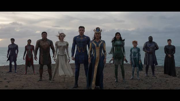 Marvel Studios just released the long-awaited first trailer for 'Eternals,' directed by Chloé Zhao and starring Angelina Jolie, Richard Madden, and more.