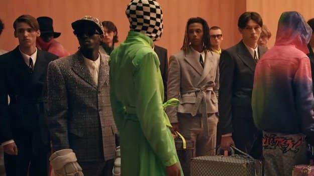 The fashion show/short film "Amen Break" includes references to the life story of Lupe Fiasco and the cover art to GZA's 'Liquid Swords' album.