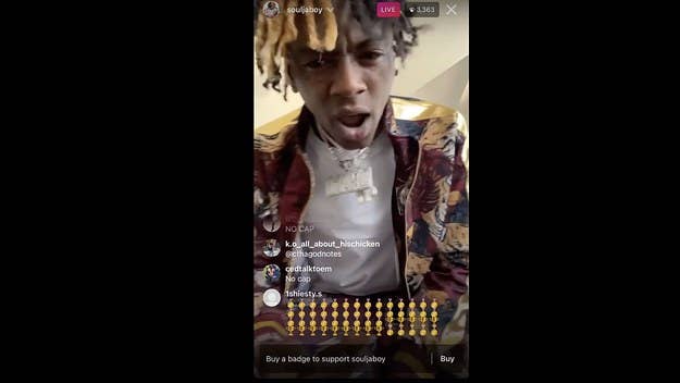 Soulja Boy took to Instagram Live to blast Charlamagne tha God who said on 'The Breakfast Club' that the rapper isn't a native of Atlanta, Georgia.