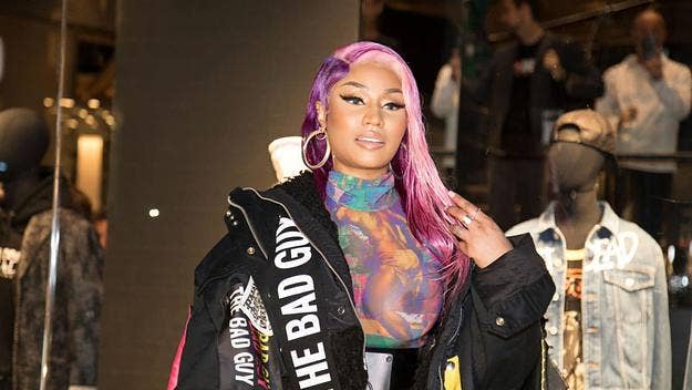 Nicki Minaj was quick to correct Cuban Doll after the latter butchered some of her lyrics from the song "Crocodile Teeth" on a thirst trap Instagram caption.