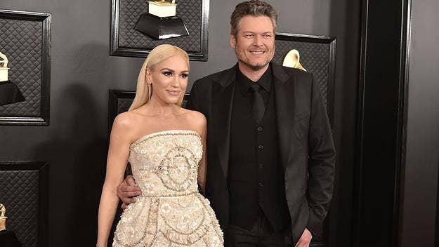 The pair tied the knot at Shelton’s Tishomingo, Oklahoma ranch on Saturday, several weeks after Stefani shared that her family had thrown her a bridal shower.