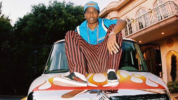 ASAP Rocky is currently serving as Guest Artistic Director for the retailer, a role that sees him releasing a Russell Athletic capsule, as well as a short film.
