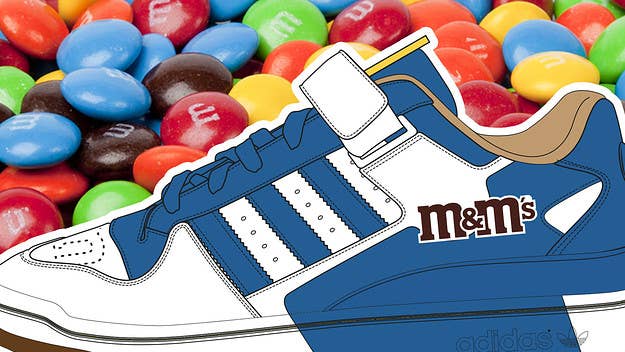 Adidas is working with M&M's for a series of collaborative sneakers referencing the iconic candy. Here's what we know about the release date, price, and more.