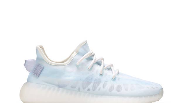 The Adidas Yeezy Boost 350 V2 ‘Mono Ice’ is a standout pair from the new 'Mono' Pack that's available now on GOAT to add to your sneaker collection.