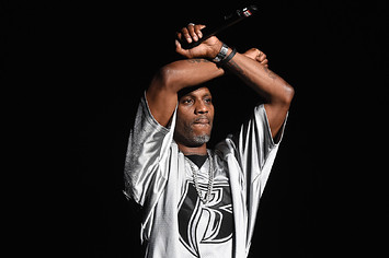 DMX performs onstage during the Bad Boy Family Reunion Tour