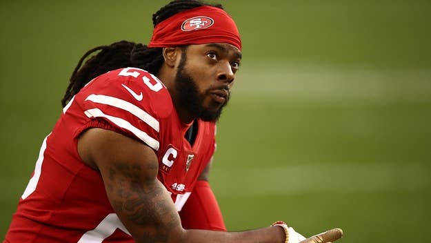 Former Seattle Seahawks and San Francisco 49ers cornerback and current free agent Richard Sherman has reportedly been arrested for "burglary domestic violence."