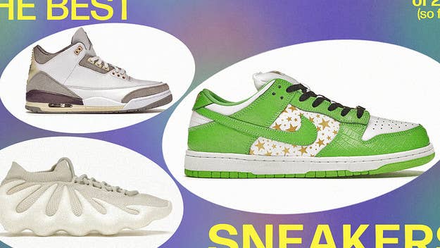 From the Trophy Room x Air Jordan 1 to Travis Scott's Air Jordan 6 “British Khaki”, these are Complex’s 2021 picks for the best sneakers of the year (so far).