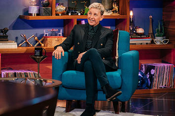 Ellen DeGeneres on 'The Late Late Show with James Corden.'