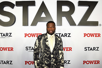 Curtis "50 Cent" Jackson at STARZ Madison Square Garden "Power"