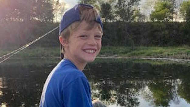Ricky Lee Sneve was out with his father, Chad Sneve, and siblings when several of them fell into the Big Sioux River. Ricky jumped in to save his sister.