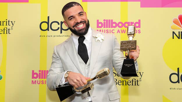 Noah '40' Shebib and fellow OVO crew members celebrated Drake after he was named the Artist of the Decade at the 2021 Billboard Music Awards.