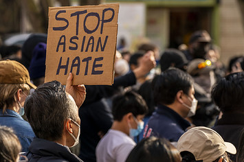 anti asian hate protest
