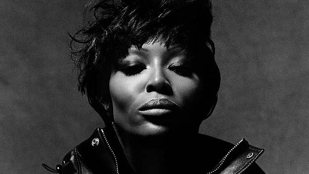 Naomi Campbell is featured in the new campaign, which represents the Mother component of the three-part Prologue narrative from designer Shayne Oliver.