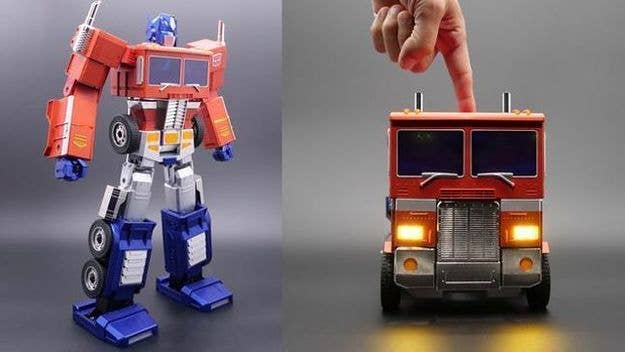 Hasbro has teamed up with Robosen to create the first Optimus Prime collectible that can fully transform on its own. The $700 toy is available for pre-order now