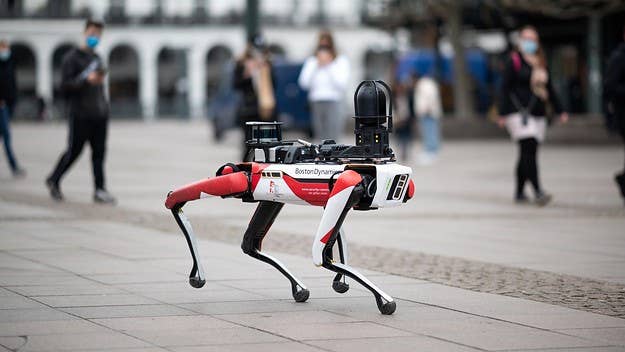 The French military has been using "Spot"—quadruped robot—during military exercises; however, Boston Dynamics says it was unaware of the test runs.