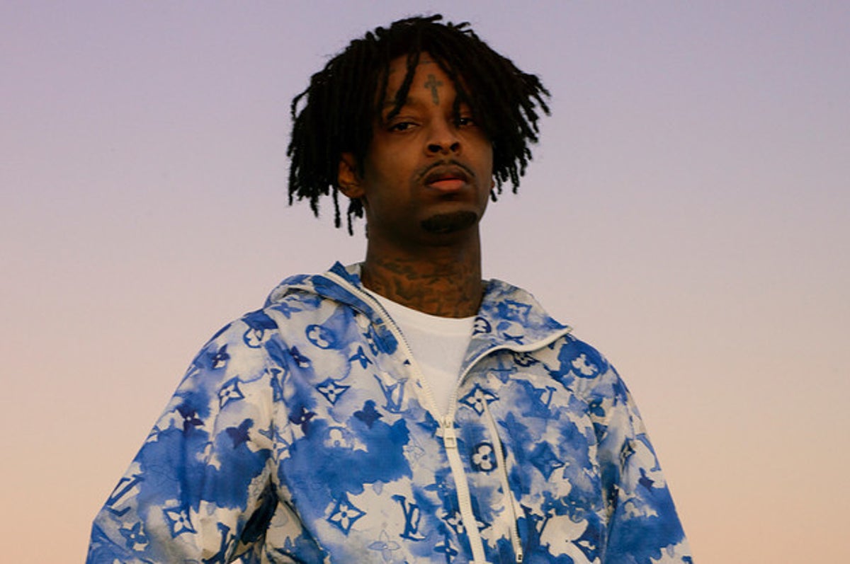 21 Savage Stars in Louis Vuitton's Men's Summer Capsule Collection