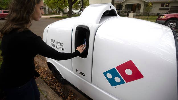 Nuro's R2 autonomous vehicle will offer select customers the chance to have their hot pizza delivered without the nuisance of human interaction.