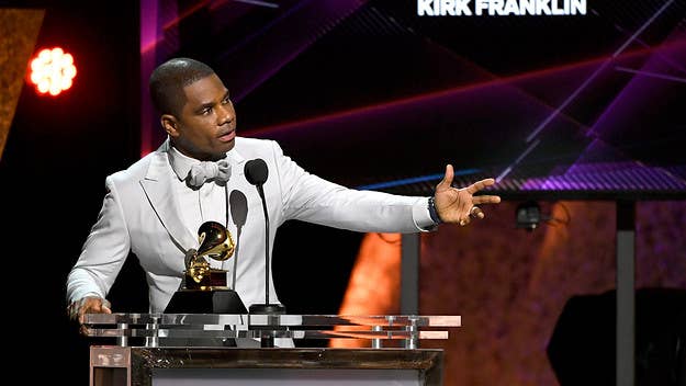Kirk Franklin apologized after audio of an argument he had with his son Kerrion surfaced online, and now he’s opened up about their “toxic” relationship.