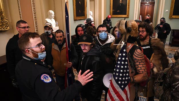 While the threat is believed to have decreased in the days since the fatal Jan. 6 riot at the Capitol, police and security officials aren't taking any chances.