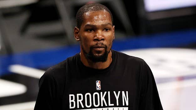 Kevin Durant criticized the FS1 host for attaching him to a fake quote about LeBron James that originally circulated on Twitter five months ago.