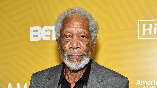 Morgan Freeman partnered with the arts advocacy group The Creative Coalition to create a public service announcement about the COVID-19 vaccine.