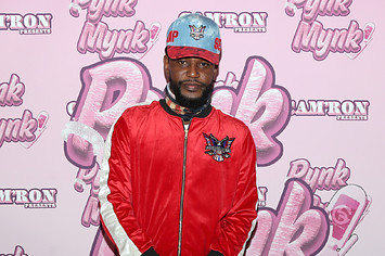 Rapper Cam'ron attends Cam'ron's Pynk Mynk Unveiling at Strains