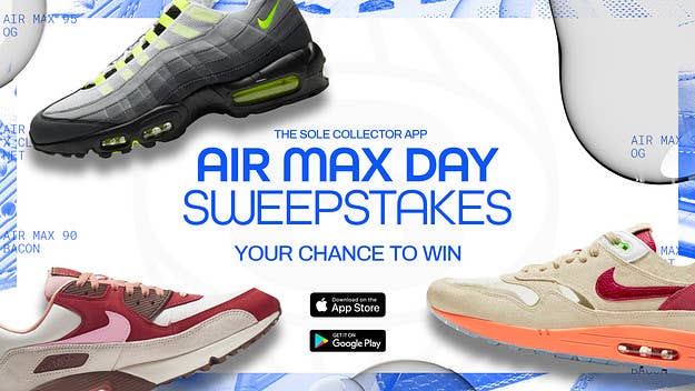 The Sole Collector App is giving away coveted Nike Air Max sneakers for Air Max Day 2021. Click here to learn how you can enter the giveaway.