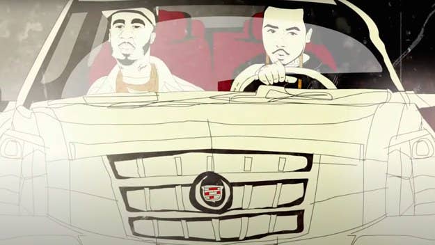  Benny the Butcher and 'Plugs I Met 2' producer, Harry Fraud, allowed themselves to interact with Chinx by creating an aminated visual that in late legend.