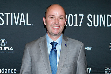 Spencer Cox attends "The Mars Generation" Premiere at 2017 Sundance Film Festival.