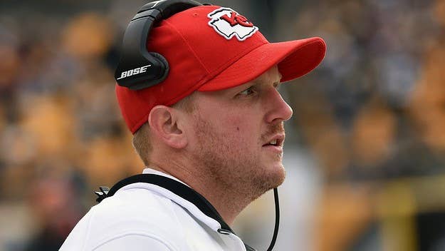 The former Chiefs assistant linebackers coach has been charged with driving while intoxicated following the crash that severely injured a 5-year-old girl.