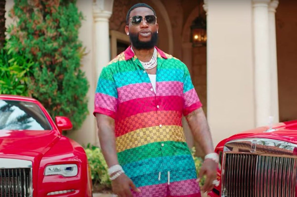 Gucci Mane Takes the Risqué Short-Shorts Trend to Disney World