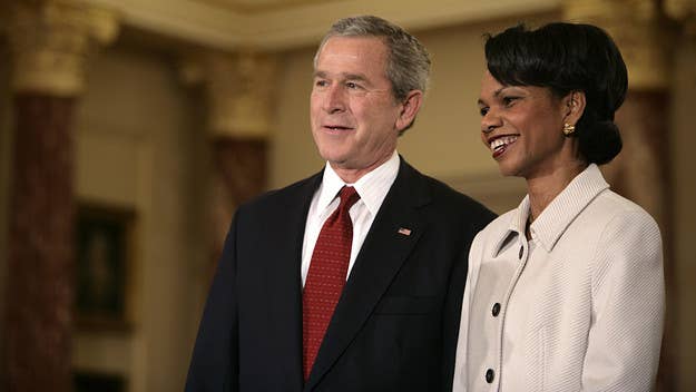 George W. Bush revealed to 'People' that instead of voting for Donald Trump, he wrote in Condoleezza Rice's name for president in the 2020 election.