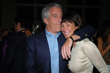 Jeffrey Epstein and Ghislaine Maxwell attend 2005 Wall Street Concert Series.