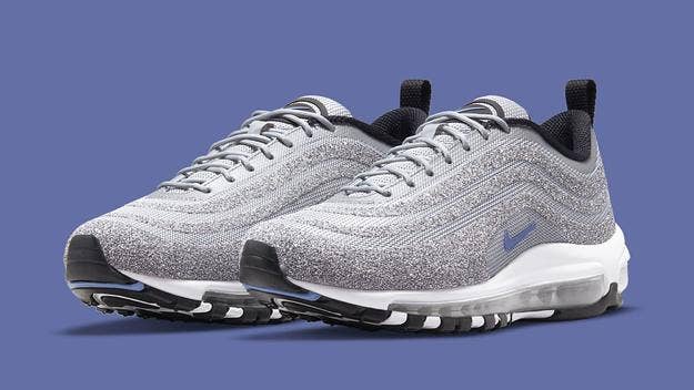 The release date and details for Nike's new women's Air Max 97 Swarovski​​​​​​​ sneakers in 'Polar Blue.' Find out more and take a full look here.