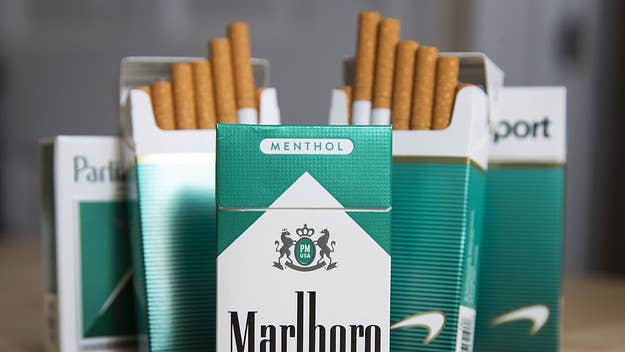 The FDA said it is in the process of proposing "product standards within the next year to ban menthol as a characterizing flavor in cigarettes..."