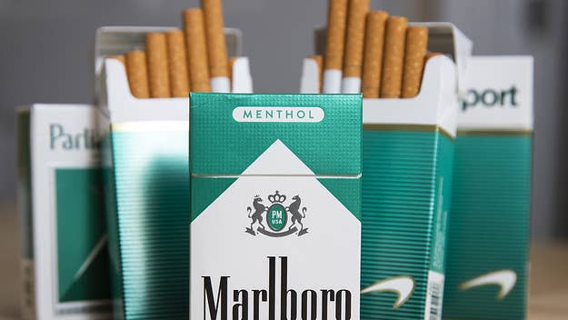 The FDA said it is in the process of proposing "product standards within the next year to ban menthol as a characterizing flavor in cigarettes..."