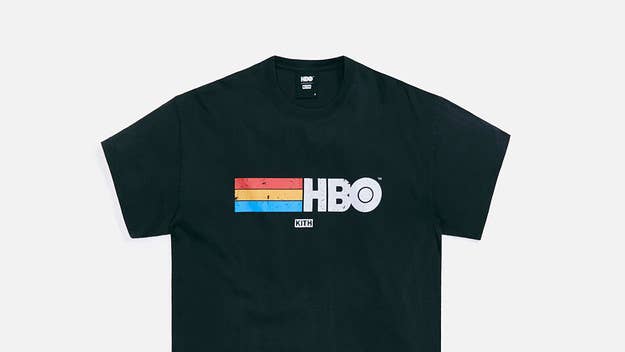 In the future, Kith will pay homage to a number of HBO classics, including 'Curb Your Enthusiasm' and 'Sopranos.' The first capsule focuses on network logos.