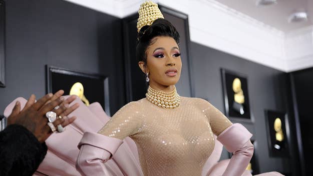 Cardi responded to an attempt at reviving criticism of Cardi's 2019 Grammys win against 'Swimming' by reminding them of how they treated Mac.