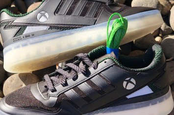 Xbox's Adidas Forum Tech Boost sneaker collaboration, style number GW2646, which is scheduled to release in November
