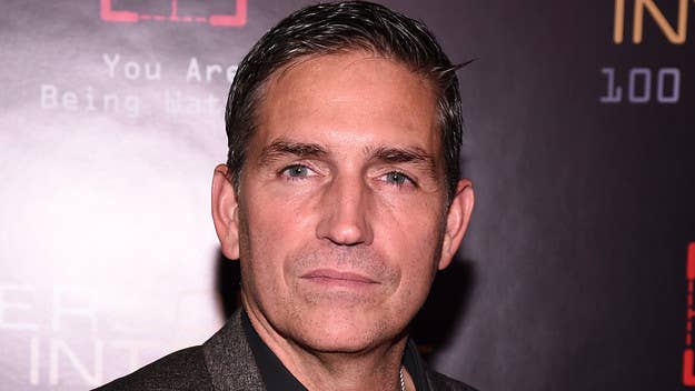 Jim Caviezel is worried about "the adrenochroming of children," which is the root of a completely baseless conspiracy that's been revived in the Trump era.