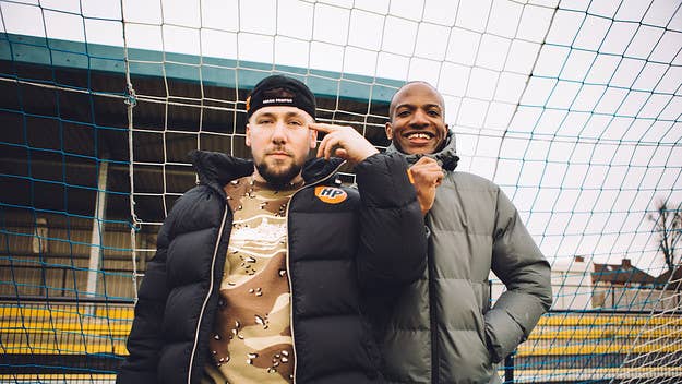 The North London rapper is back with something a little different, this time flowing across a bubbly and snappy garage instrumental from the Kiwi Records boss.